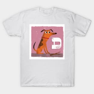 D is for Dog T-Shirt